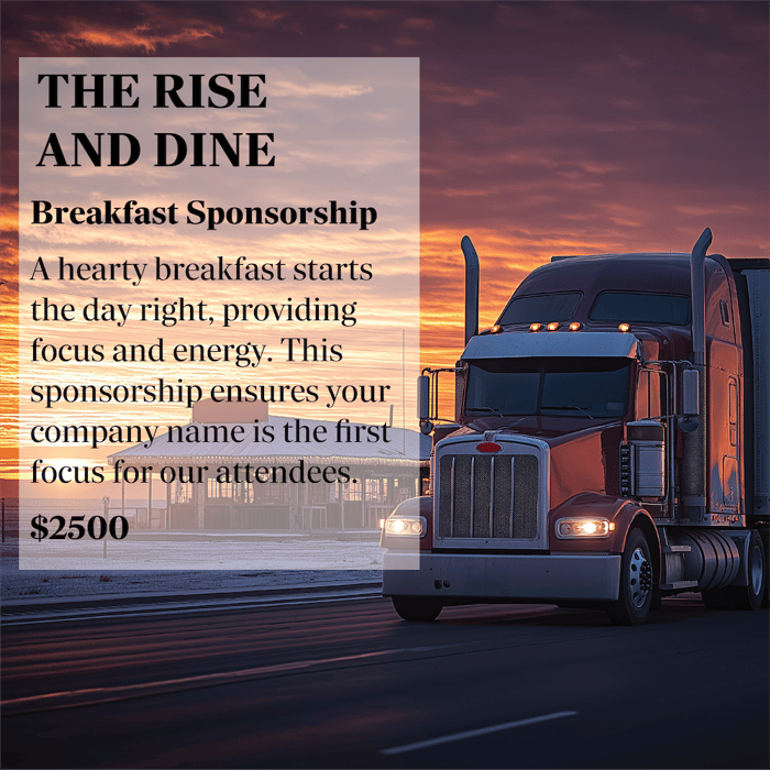 Sponsorship: Rise & Dine - Breakfast image